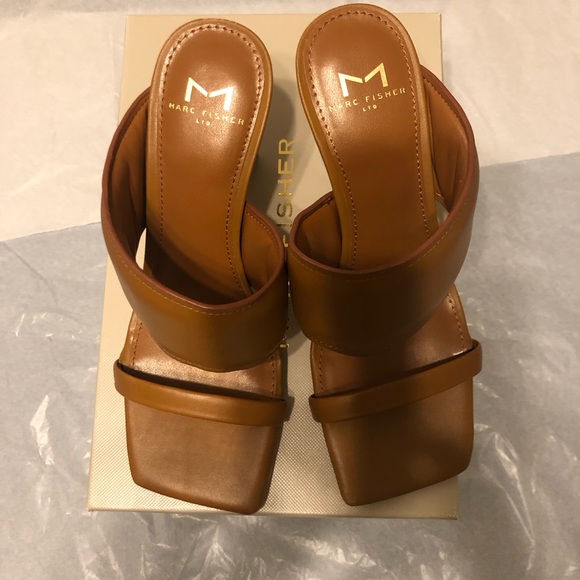 Marc Fisher Shoes - Marc Fisher square toe‎ sandals-Deann